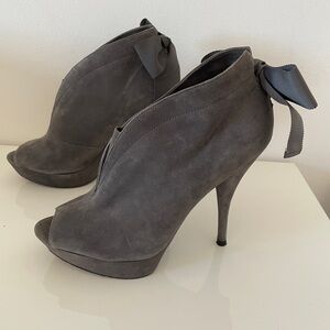 Vera Wang Suede Booties